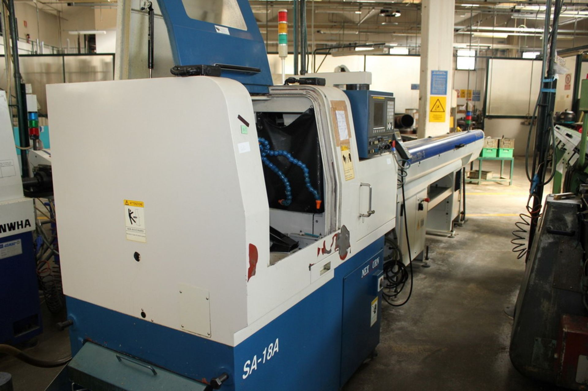 N. 42 (551 IVG) TORNIO CNC FANTINA MOBILE NEXTURN SA18 DEL 2006 ,MATR 50518503, FANUC 0 IT C, PASS