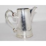 Tankard in argento, Svizzera fine '800, gr 630 (ammaccature)