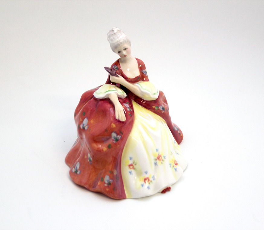 Wistfull, figurina in porcellana Royal Dulton 1978 (segnata)