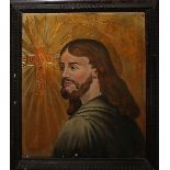 N. 53 (5.280 IVG AMM. SOSTEGNO) CRISTO, CM.38X50 CON CORNICE