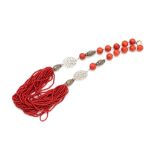 N. 62 (5.266 IVG EREDITA) COLLANA CORALLO ROSSO