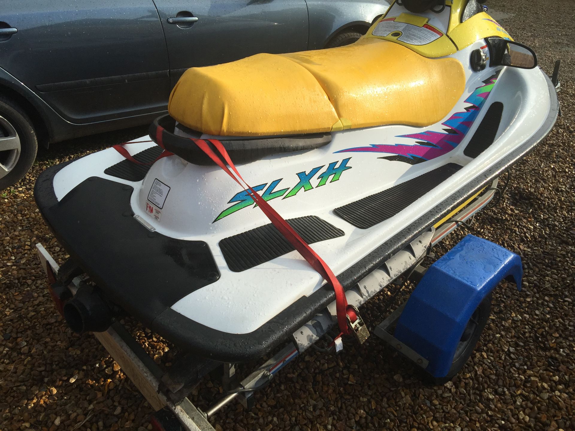 Polaris SLXH 1000cc High Performance Triple Jetski With Snipe Trailer - Image 5 of 8