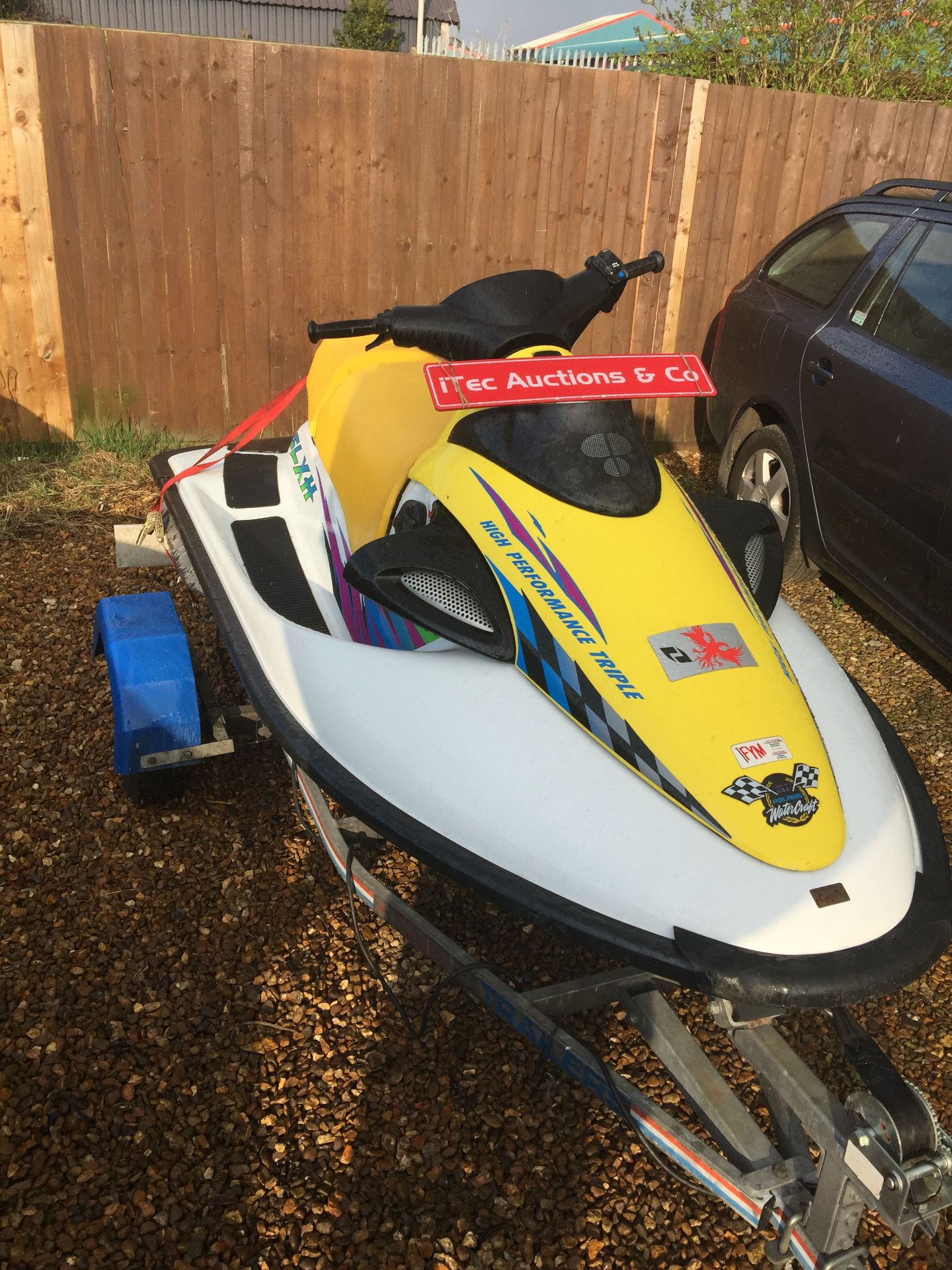 Polaris SLXH 1000cc High Performance Triple Jetski With Snipe Trailer