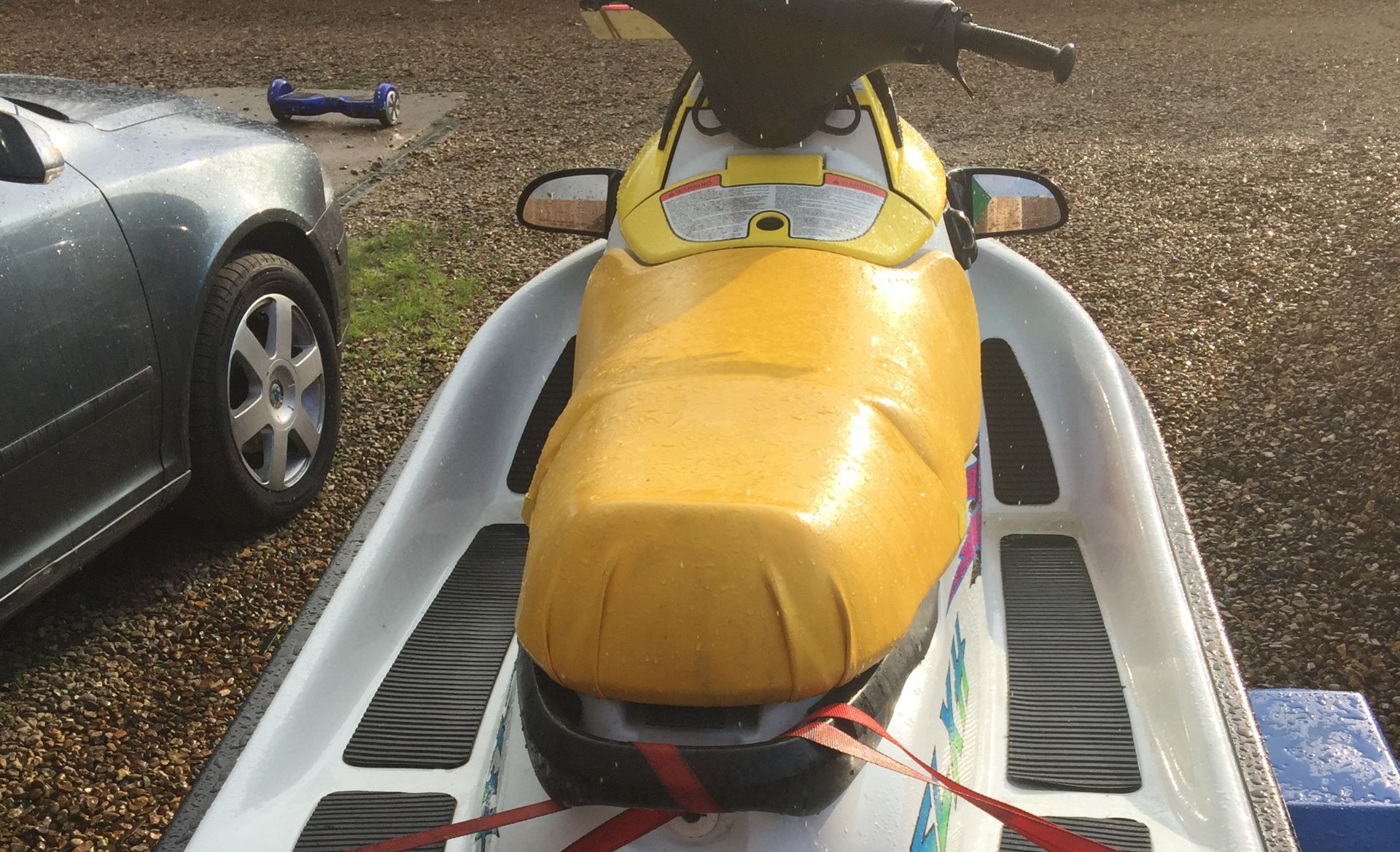 Polaris SLXH 1000cc High Performance Triple Jetski With Snipe Trailer - Image 6 of 8