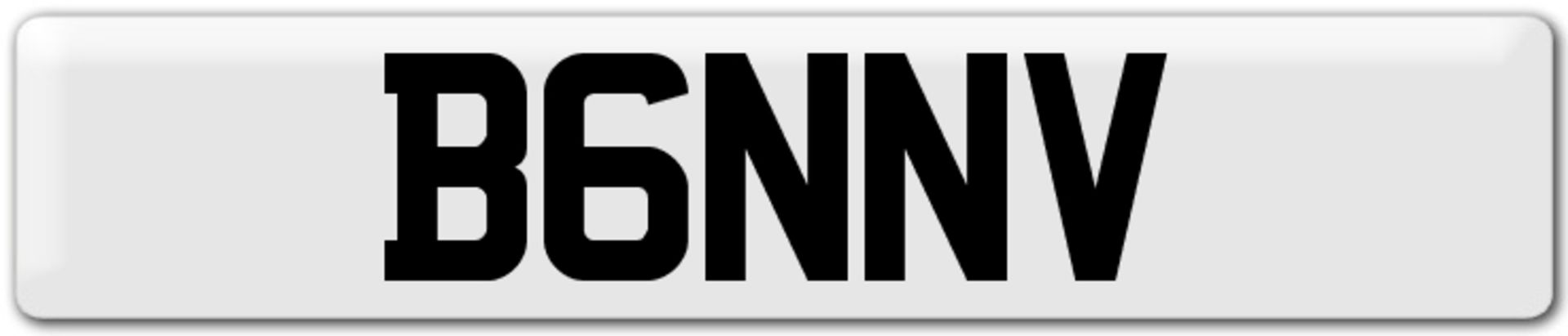 CHERISHED PLATE: B6NNV (BENNY)