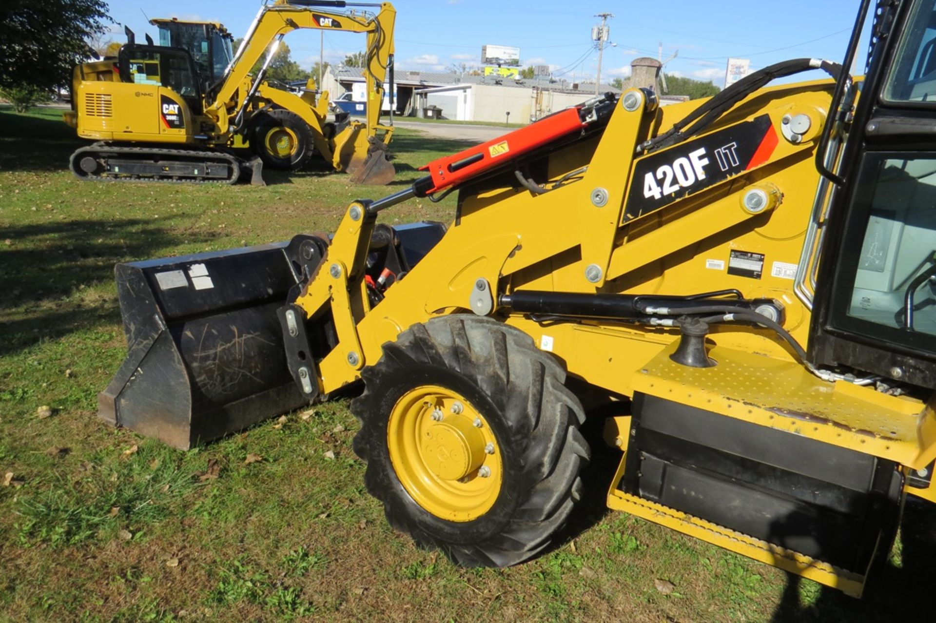 2015 Caterpillar Model 420IT Tractor/Loader/Backhoe, SN#CATO420FTJWJ02091, Cat C7 Turbo Diesel - Image 7 of 53