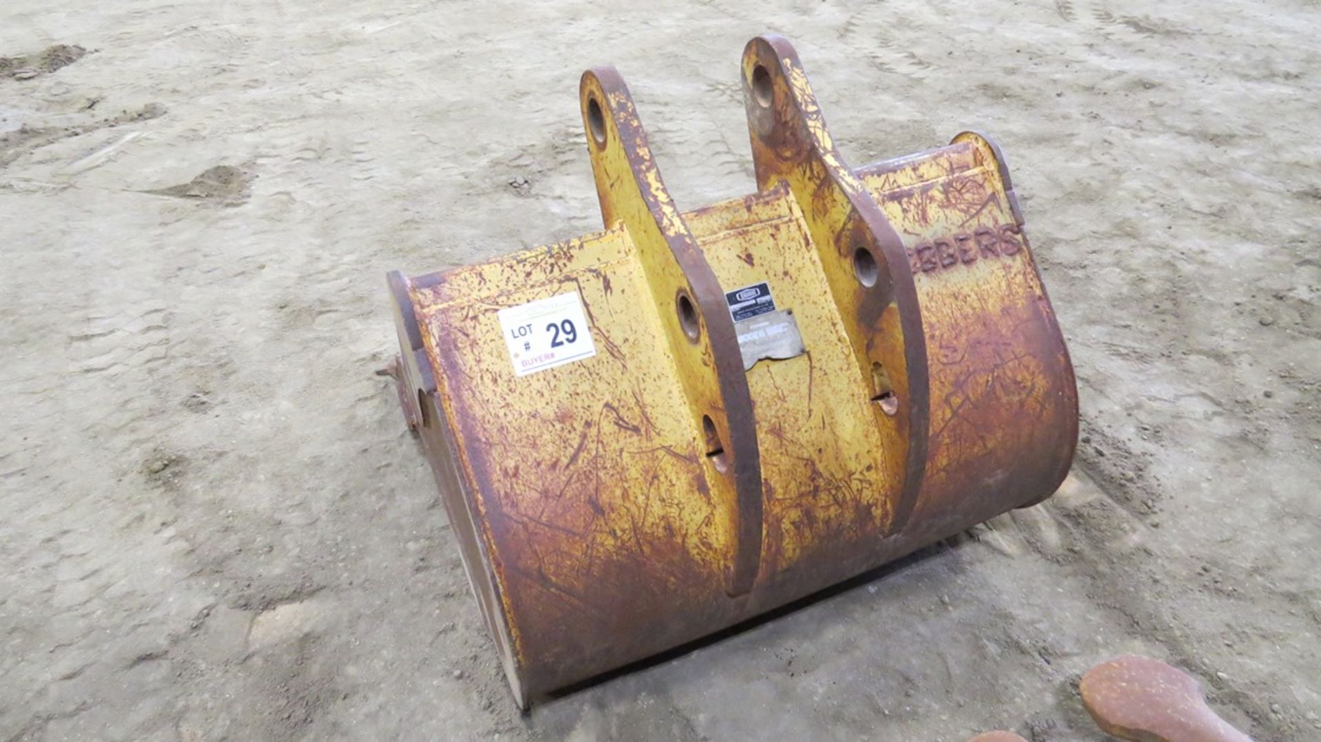 Gannon 36" Width Bucket with Teeth for Excavators, SN #100421736. - Image 3 of 6