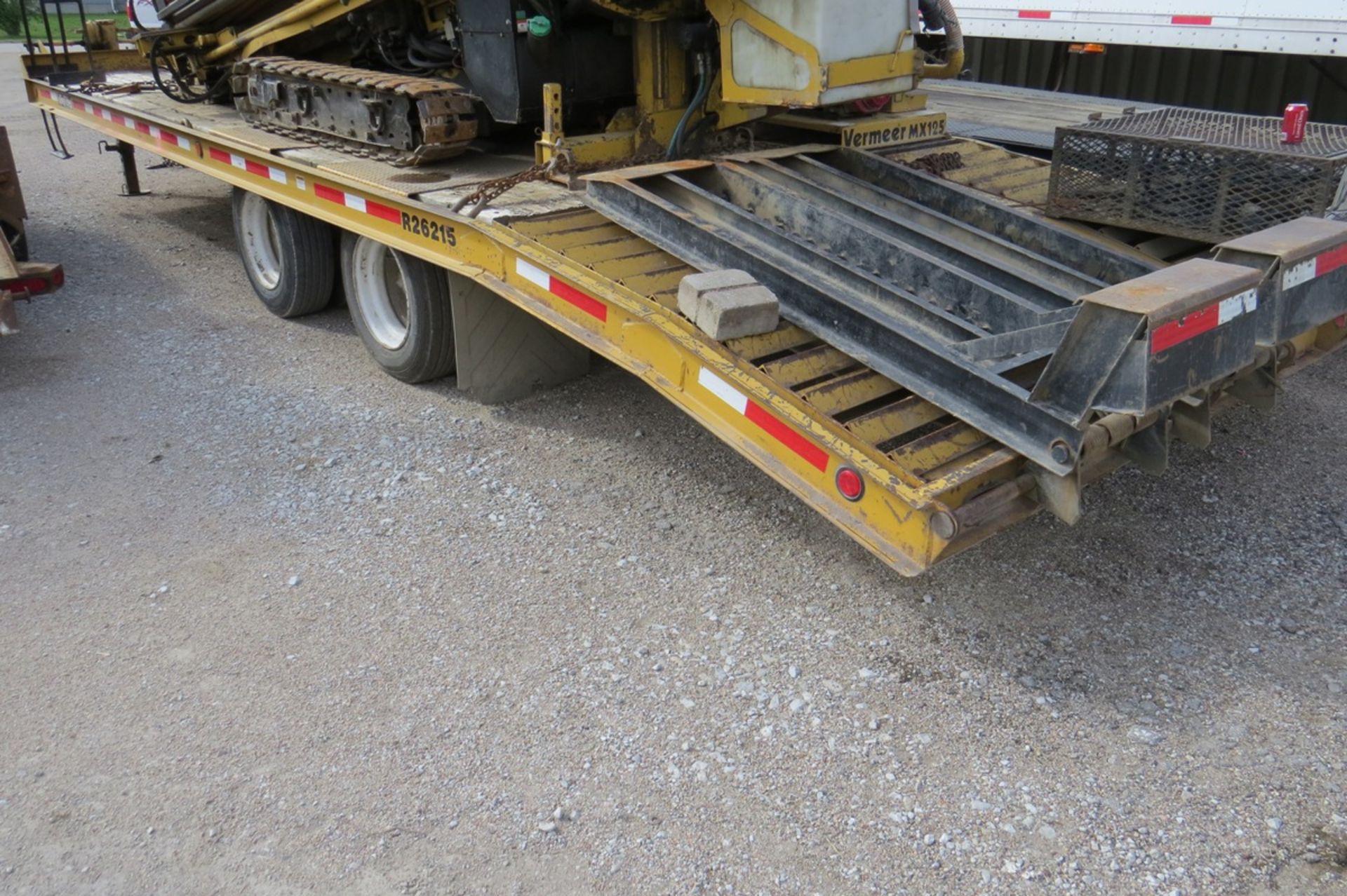 2005 Redi-Haul Model R26215 26’ Tandem Dual Flatbed Equipment Tag Trailer, VIN# 1022017, 37,500lb - Image 9 of 22