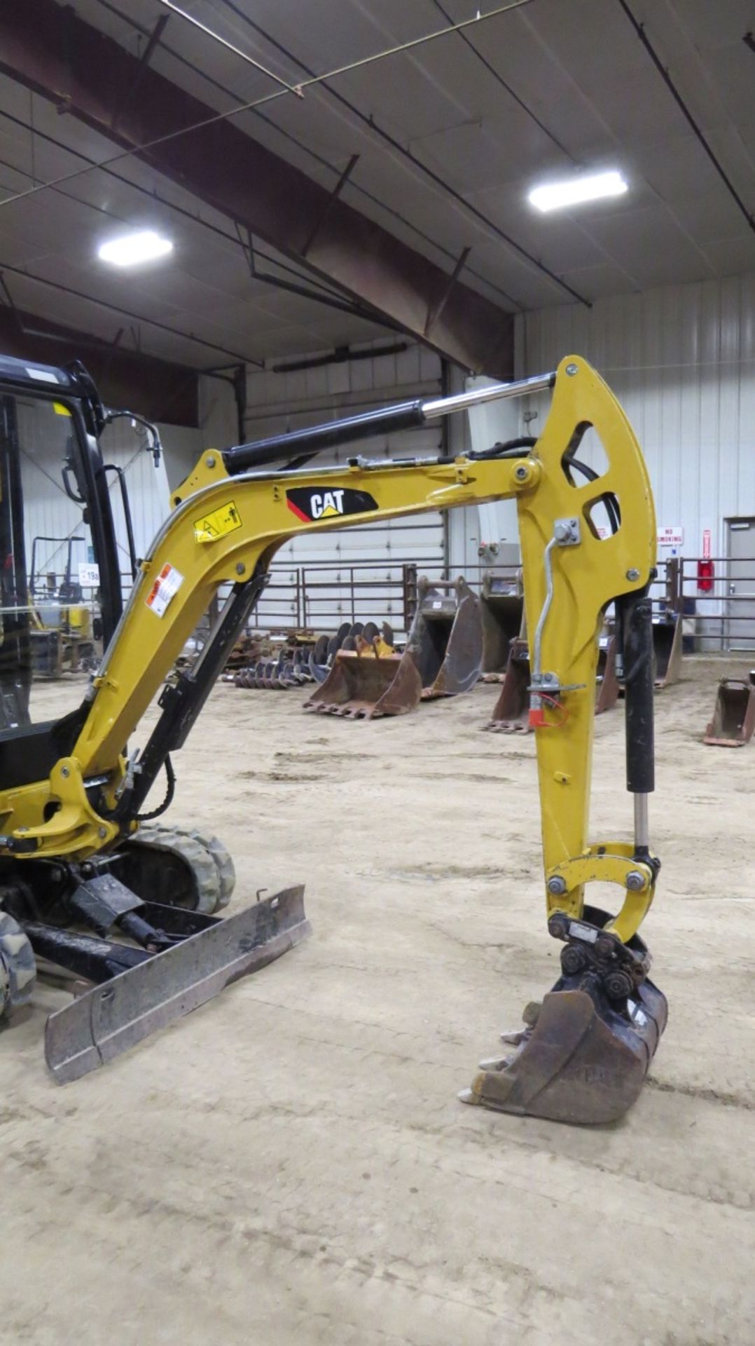 2015 Caterpillar Model 301.7D Hydraulic Mini Excavator, SN# CAT3017DJLJ400216, Yanmar 3-Cylinder - Image 12 of 22