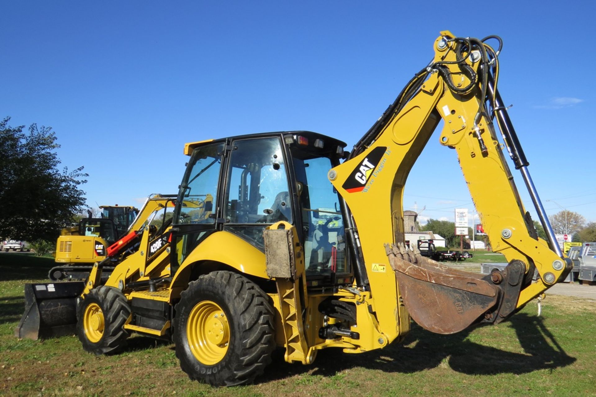 2015 Caterpillar Model 420IT Tractor/Loader/Backhoe, SN#CATO420FTJWJ02091, Cat C7 Turbo Diesel - Image 4 of 53