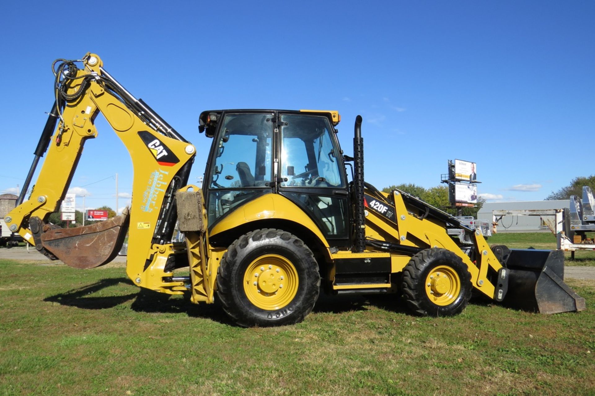 2015 Caterpillar Model 420IT Tractor/Loader/Backhoe, SN#CATO420FTJWJ02091, Cat C7 Turbo Diesel - Image 12 of 53