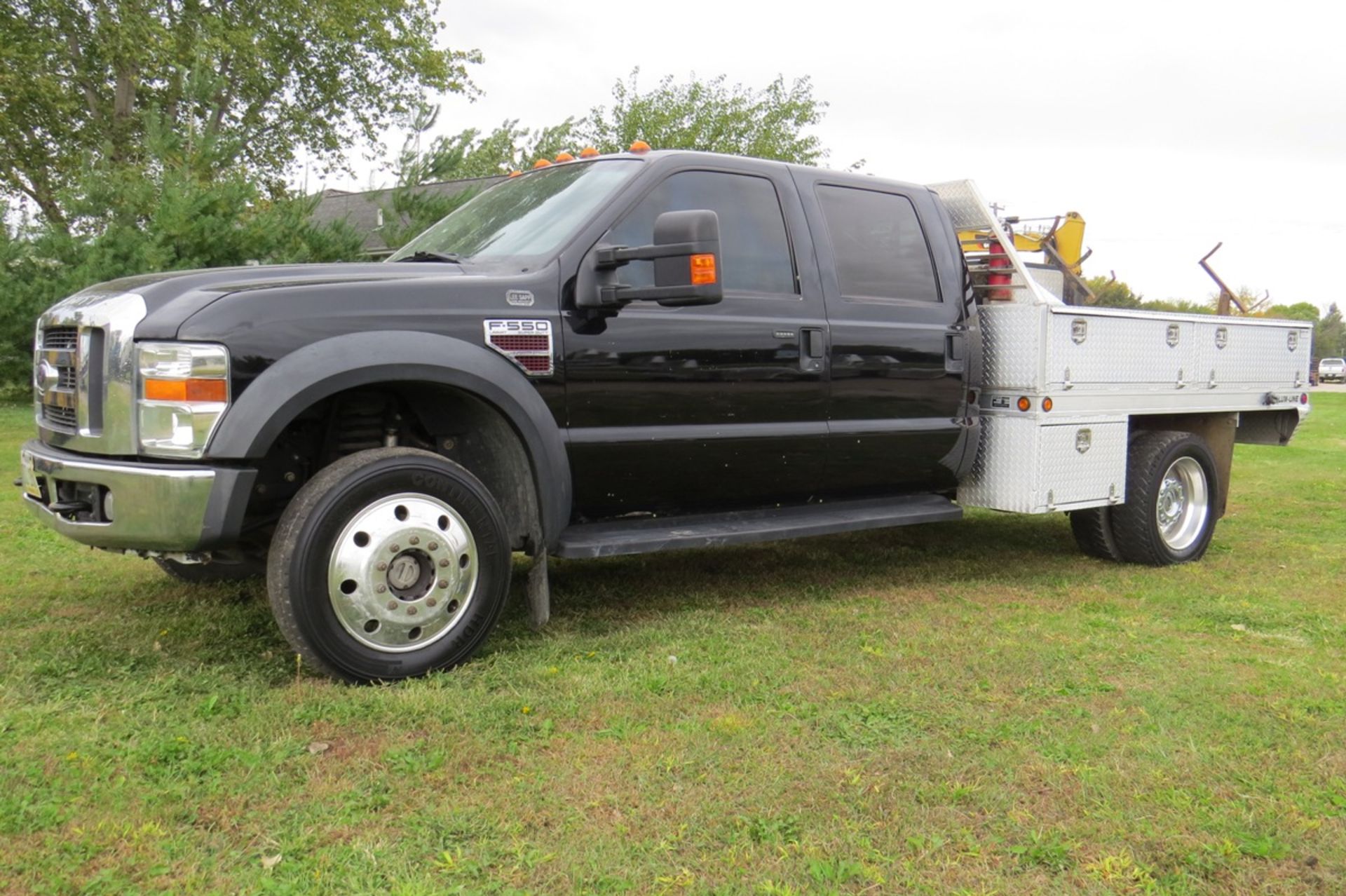 2008 Ford Model F-550 Lariat Crew Cab 4x4 Diesel 1-Ton Dually Pickup, VIN# EA57672, 6.4 Liter - Image 12 of 29