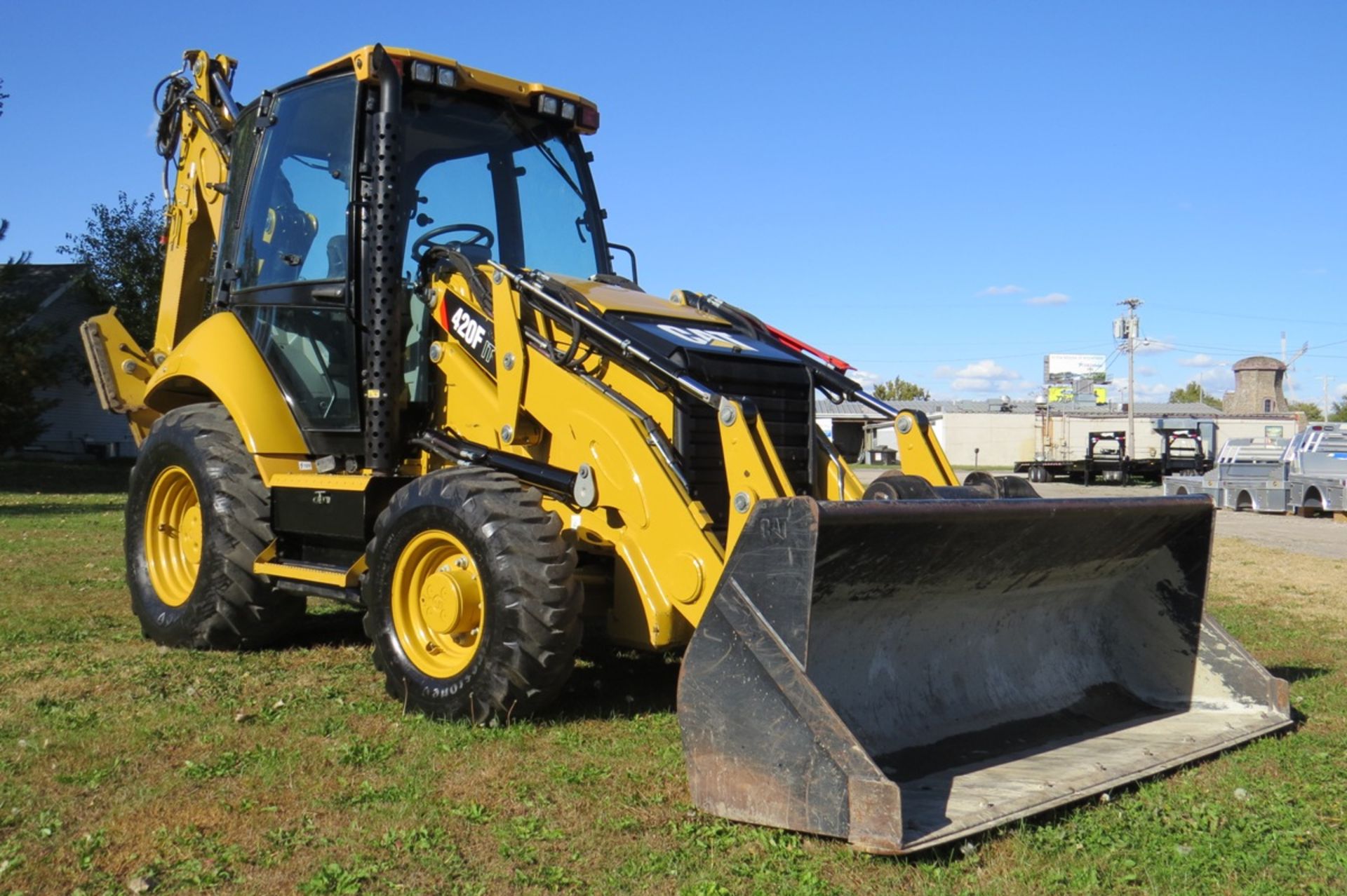 2015 Caterpillar Model 420IT Tractor/Loader/Backhoe, SN#CATO420FTJWJ02091, Cat C7 Turbo Diesel - Image 9 of 53