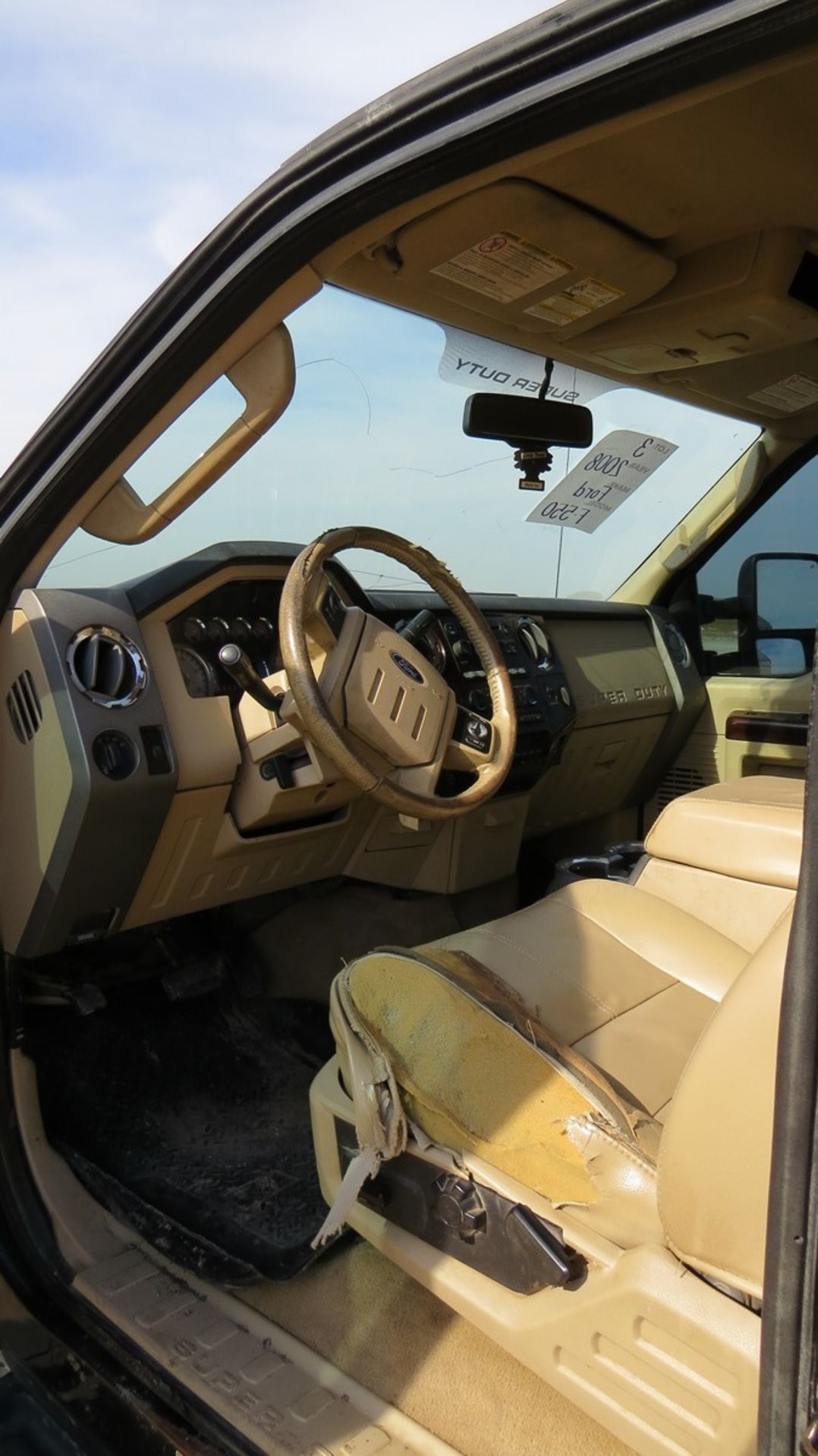 2008 Ford Model F-550 Lariat Extended Cab 4x4 Diesel 1-Ton Dually Pickup, VIN# ED26416, 6.4 Liter - Image 33 of 43