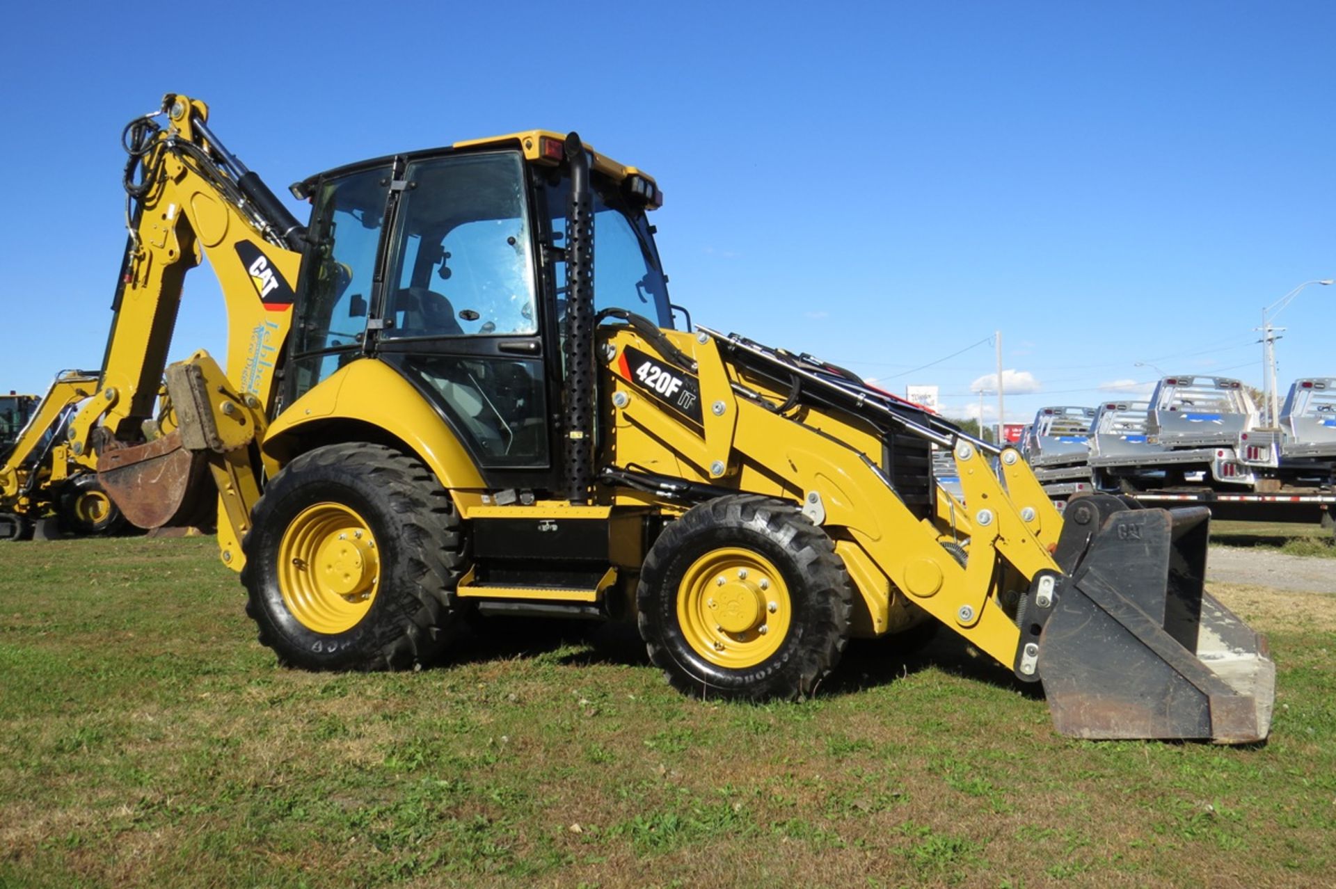 2015 Caterpillar Model 420IT Tractor/Loader/Backhoe, SN#CATO420FTJWJ02091, Cat C7 Turbo Diesel - Image 10 of 53