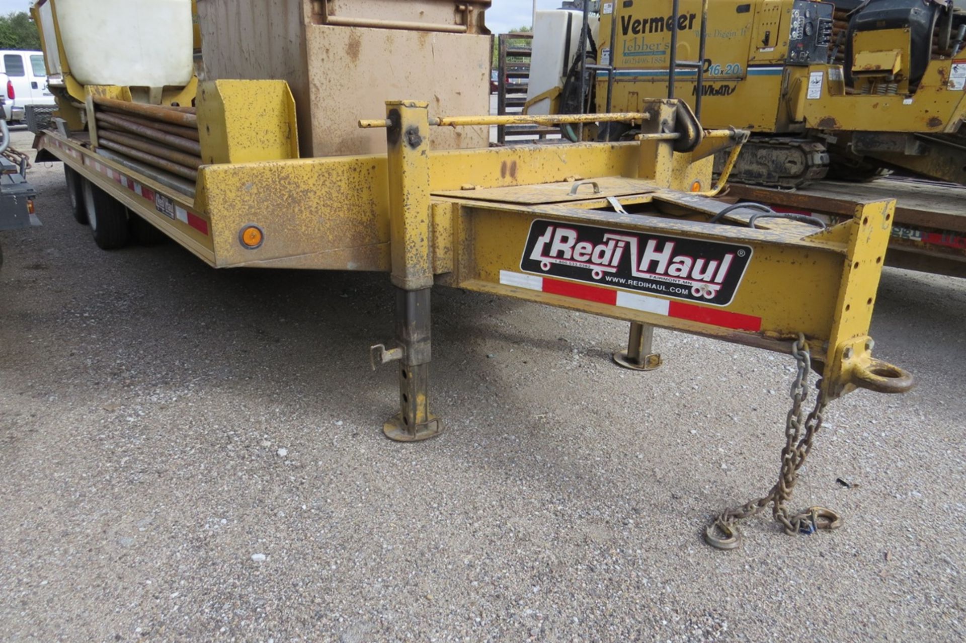 2005 Redi-Haul Model R26215 26’ Tandem Dual Flatbed Equipment Tag Trailer, VIN# 1022017, 37,500lb