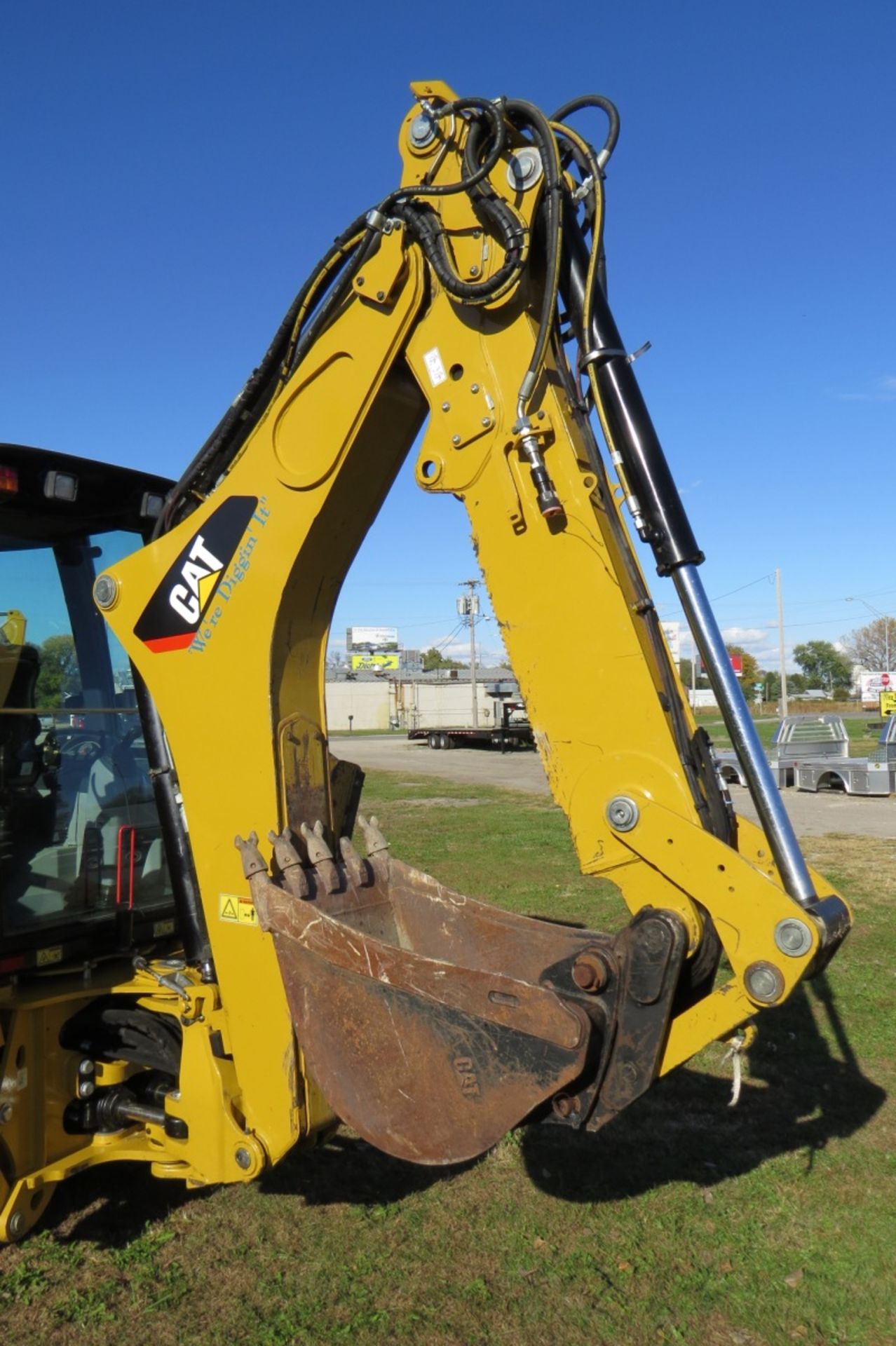 2015 Caterpillar Model 420IT Tractor/Loader/Backhoe, SN#CATO420FTJWJ02091, Cat C7 Turbo Diesel - Image 5 of 53