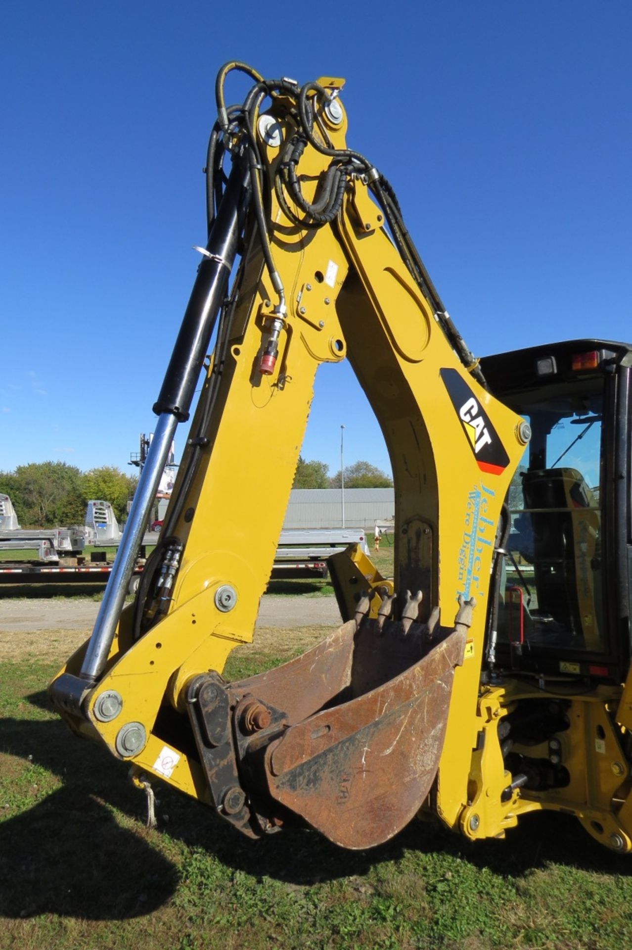 2015 Caterpillar Model 420IT Tractor/Loader/Backhoe, SN#CATO420FTJWJ02091, Cat C7 Turbo Diesel - Image 28 of 53