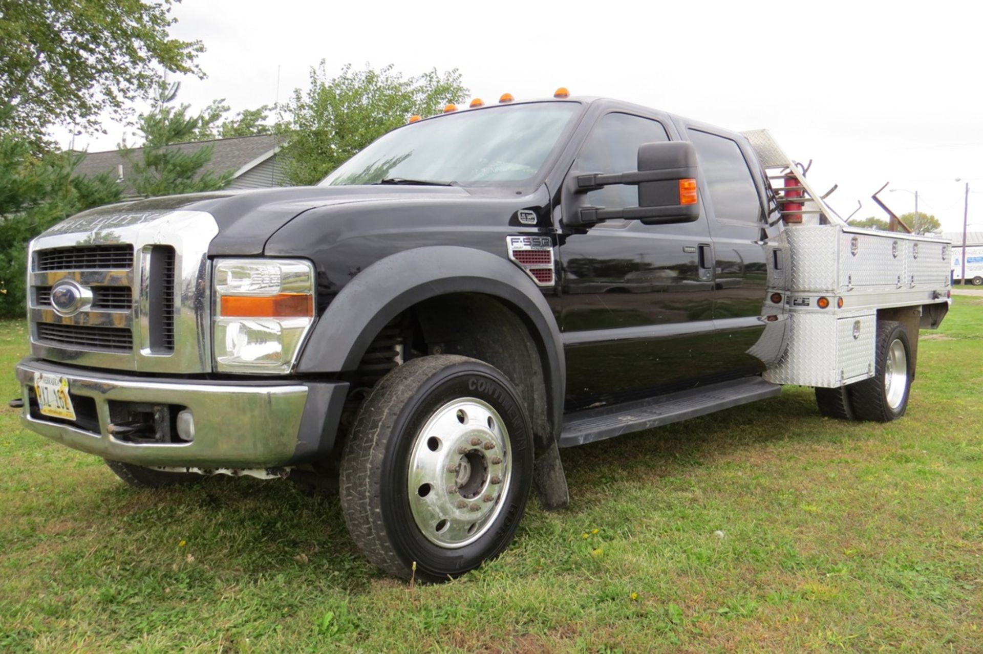 2008 Ford Model F-550 Lariat Crew Cab 4x4 Diesel 1-Ton Dually Pickup, VIN# EA57672, 6.4 Liter