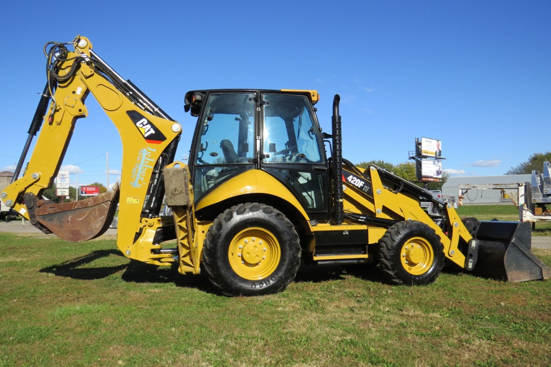 2015 Caterpillar Model 420IT Tractor/Loader/Backhoe, SN#CATO420FTJWJ02091, Cat C7 Turbo Diesel - Image 11 of 53