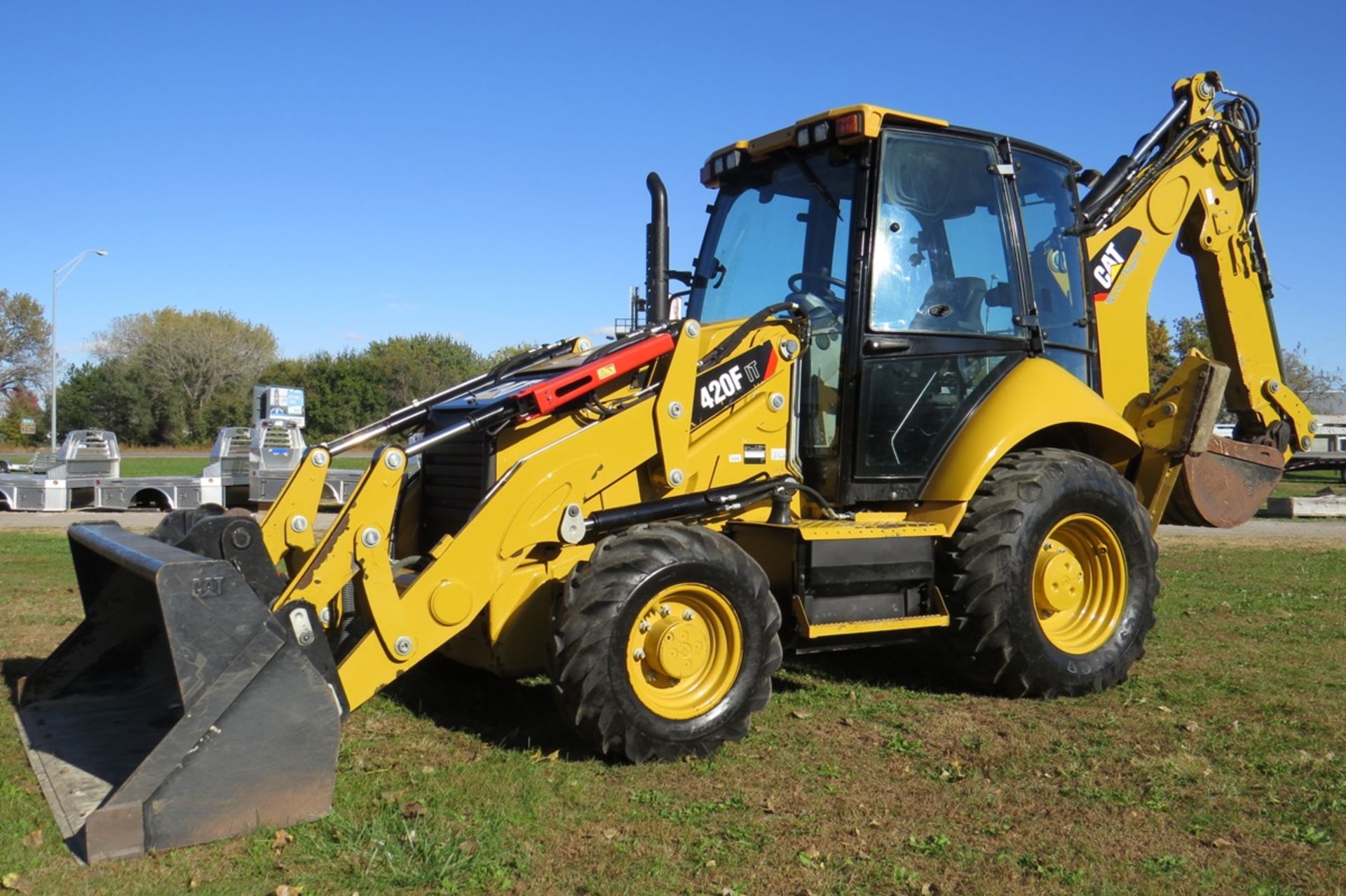 2015 Caterpillar Model 420IT Tractor/Loader/Backhoe, SN#CATO420FTJWJ02091, Cat C7 Turbo Diesel - Image 2 of 53