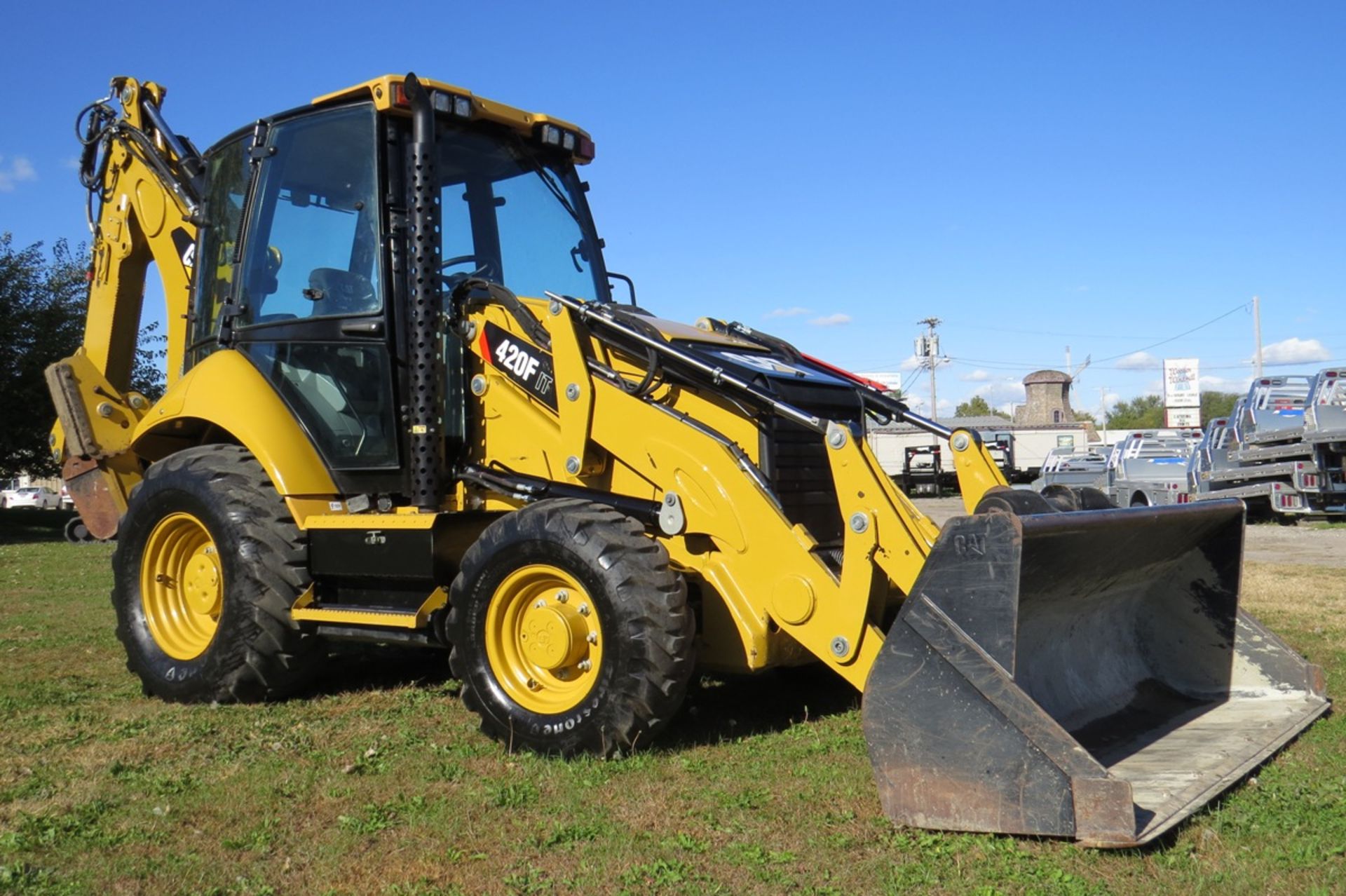 2015 Caterpillar Model 420IT Tractor/Loader/Backhoe, SN#CATO420FTJWJ02091, Cat C7 Turbo Diesel - Image 8 of 53