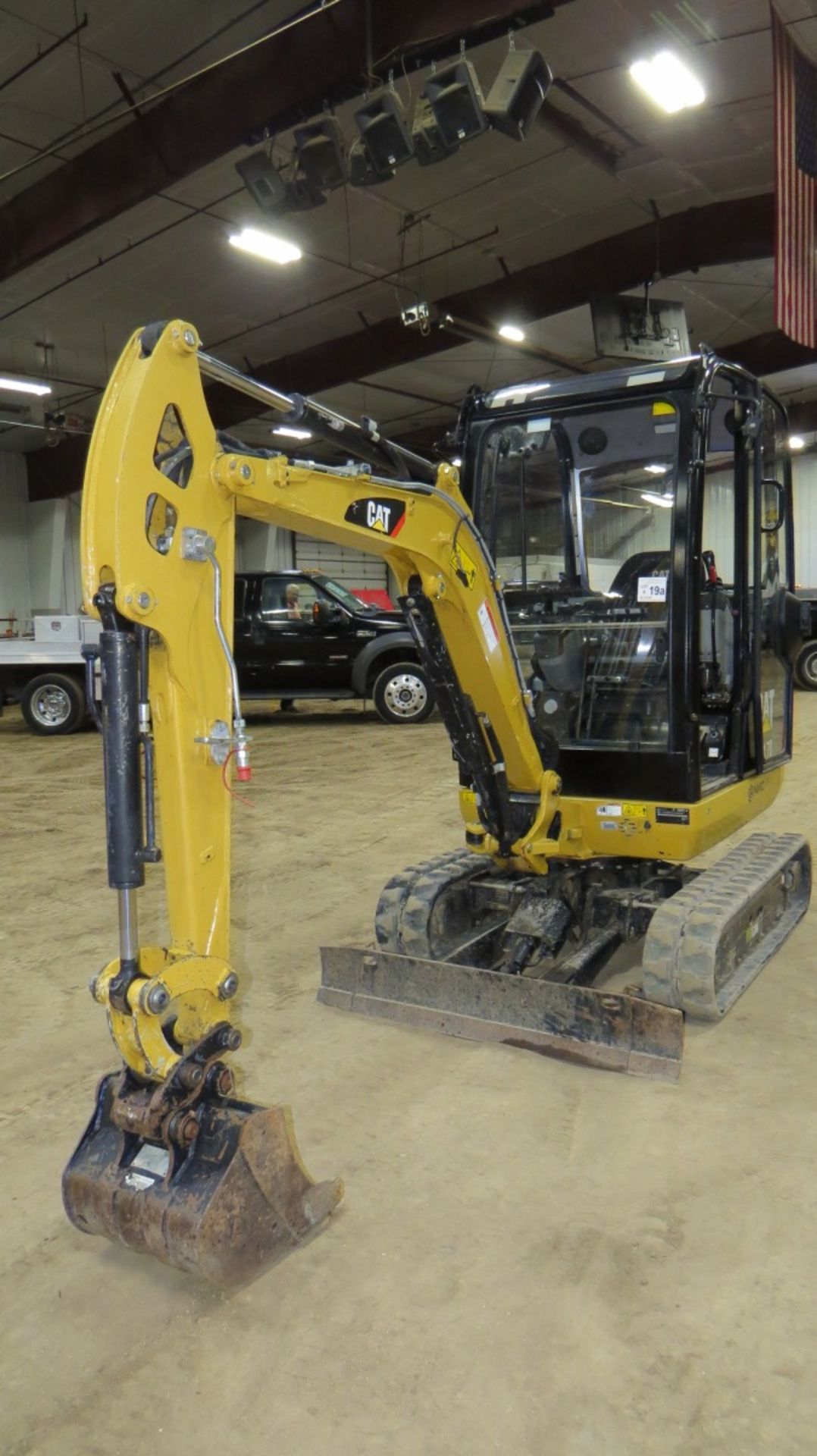 2015 Caterpillar Model 301.7D Hydraulic Mini Excavator, SN# CAT3017DJLJ400216, Yanmar 3-Cylinder - Image 10 of 22