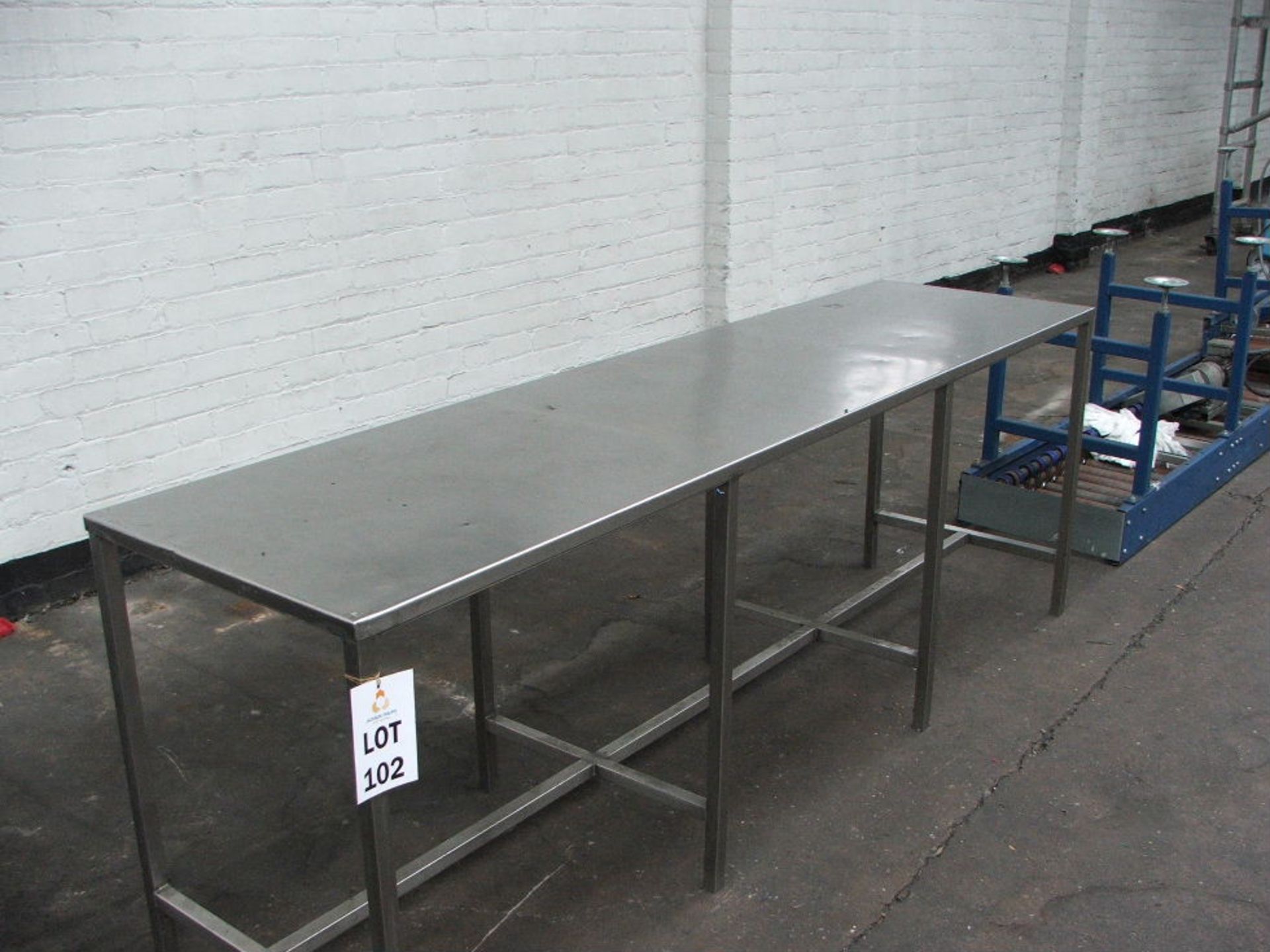 3 MTR S/STEEL PREPARATION TABLE