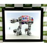 JJ Adams -Han Solo star wars blaster ltd edition #44/44 Wishbone Sold Out signed by artist