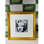 Andy Warhol Marilyn Monroe 1987 ltd edition lithograph, ornate framed