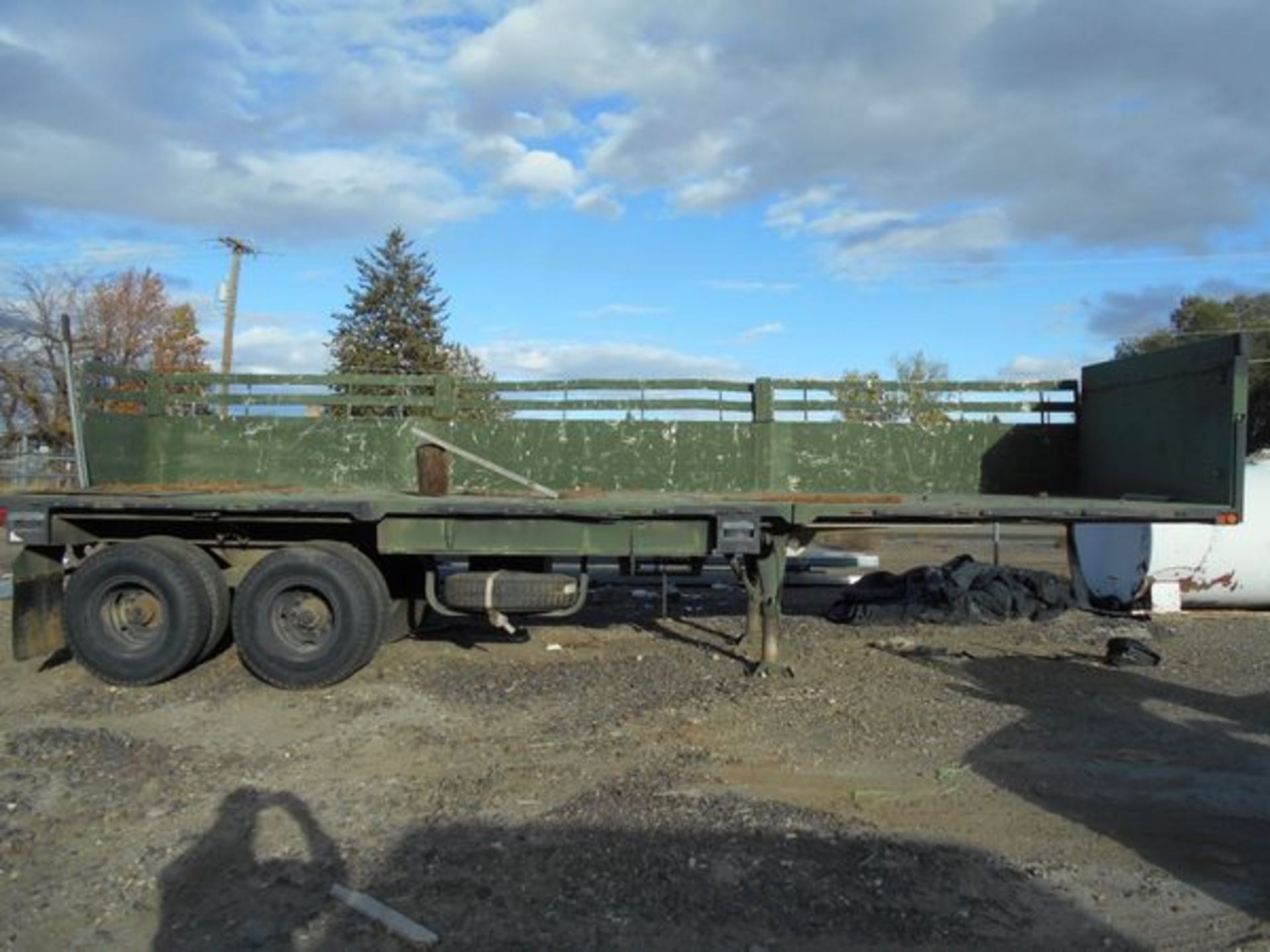 Flat bed trailer - Image 4 of 6
