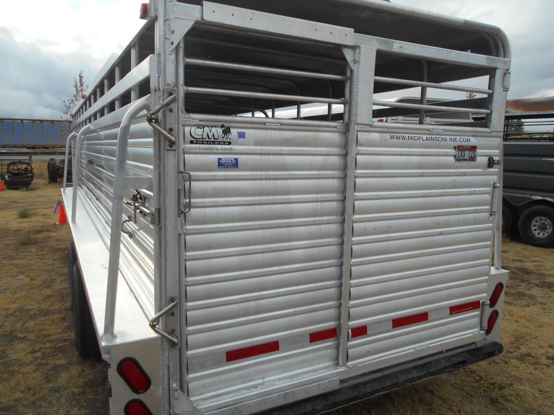 Aluminum stock trailer - Image 5 of 8