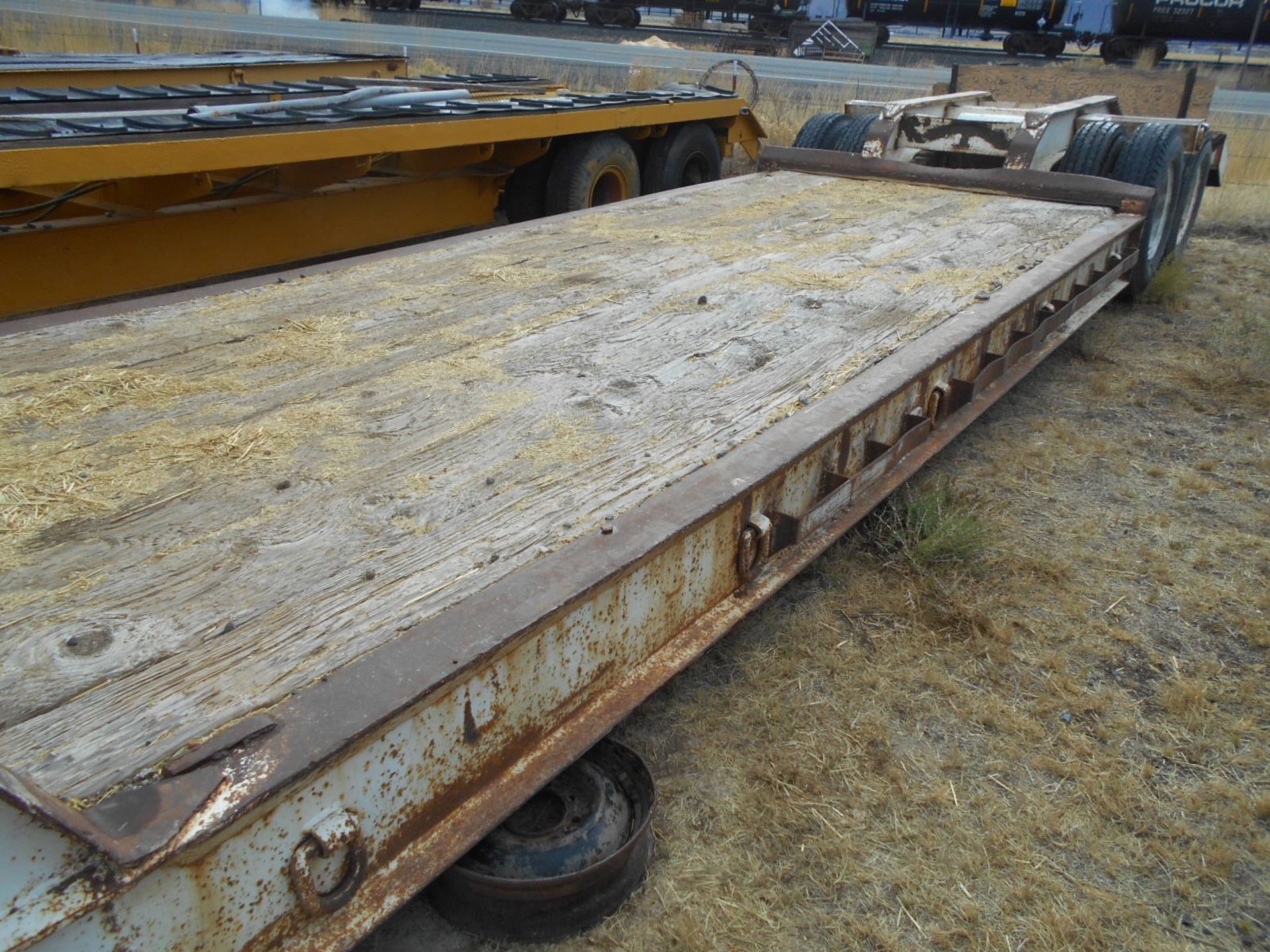 Lowboy trailer. - Image 2 of 4