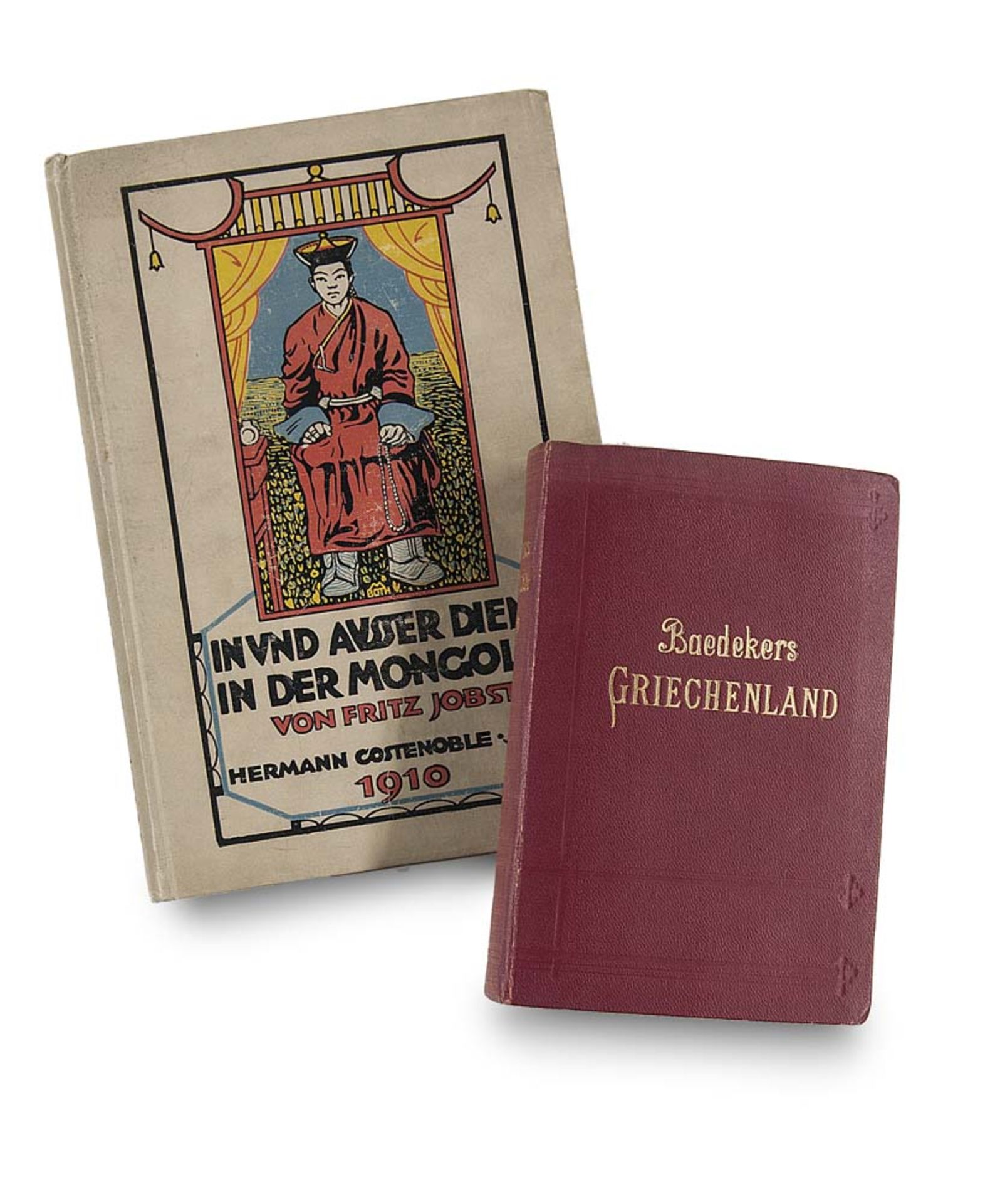 Baedeker, Karl. Griechenland. Handbuch für Reisende. 5. Aufl. Mit 1 Panorama von Athen, 15 Karten,