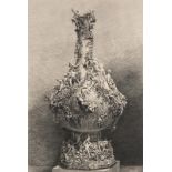 Champollion, Eugen-André. La Vigne. Vase orné de figures. Radierung nach Gustave Doré. 1878. Von