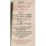 Melanchthon, Philipp. Loci communes theologici, summa cvra ac diligentia postremum recogniti, &