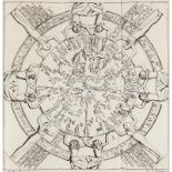 Astrologie - - Testa, Domenico. Il zodiaco di Dendera illustrato. Dalla Tipografia Ponthenier,