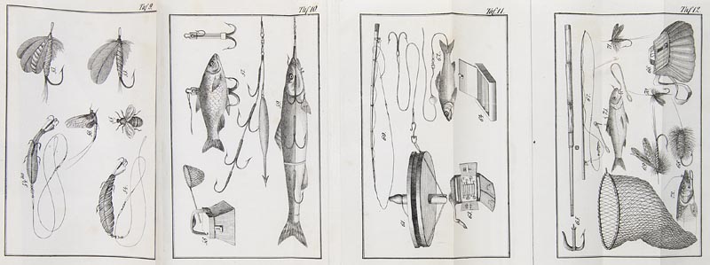 Fischfang - - Leupold, H. B. R. Handbüchlein der wilden Fischerei oder Belehrung über den Fang der