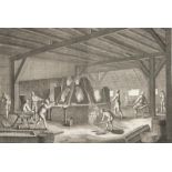 Berufe - - Diderot, Denis u. J. L. d'Alembert. Ca. 500 Bll. Kupfertafeln aus Diderot D'Alembert, L'
