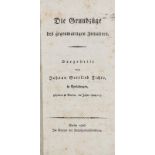 Fichte, Johann Gottlieb. Die Grundzüge des gegenwärtigen Zeitalters. Dargestellt ... in Vorlesungen,