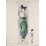 Mode - - Sammlung von ca. 250 meist kolorierten Modedarstellungen. Um 1855-1930. Versch.