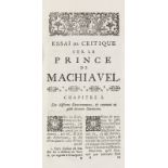 Friedrich d. Gr.. Anti-Machiavel ou essai de critique sur le Prince de Machiavel. Publie par Mr.