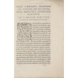 Botanik - - Scaliger, Joseph Justus. In libros duos, qui inscribuntur de plantis, Aristotele autore,