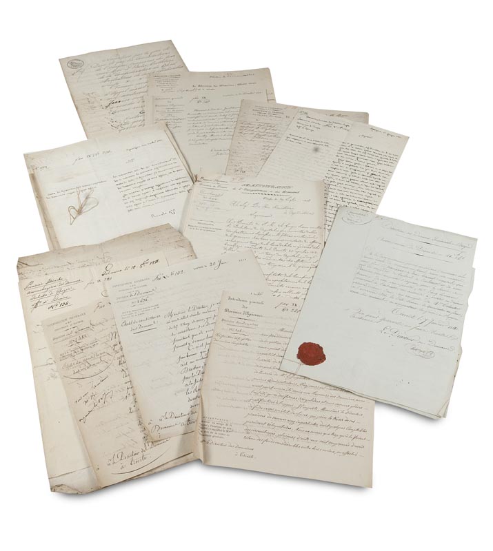 Befreiungskriege - - Sammlung mit ca. 70 Briefen des Regiments Illyrien aus der Zeit der