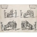 Vorsterman, Lucas. (1595 - 1675, Antwerpen). Methode nouvelle et invention de dresser le cheval.