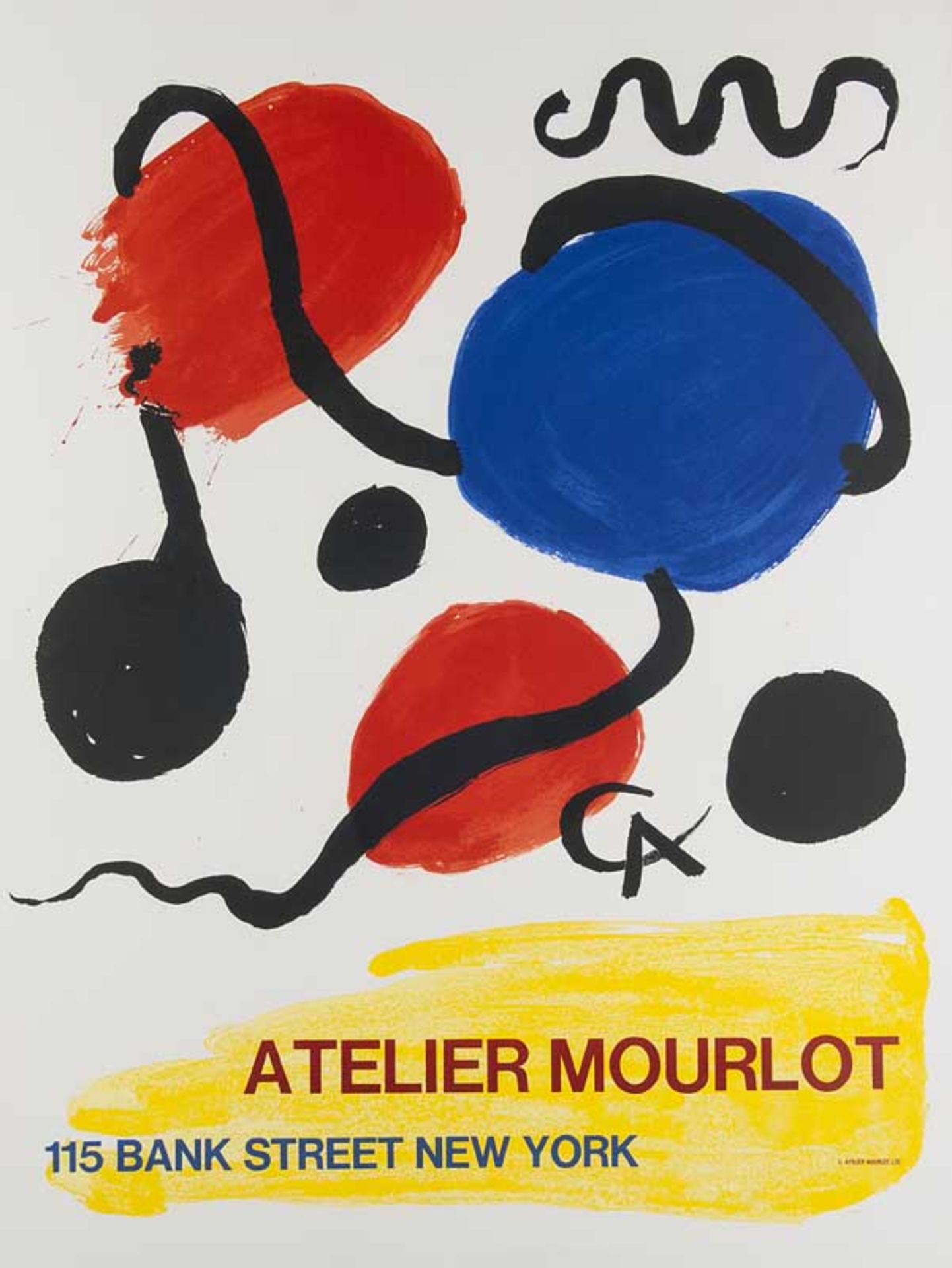 Plakate - - Calder, Alexander - Nach. (1898 Lawnton - 1976 New York). Atelier Mourlot. Ca. 1970.