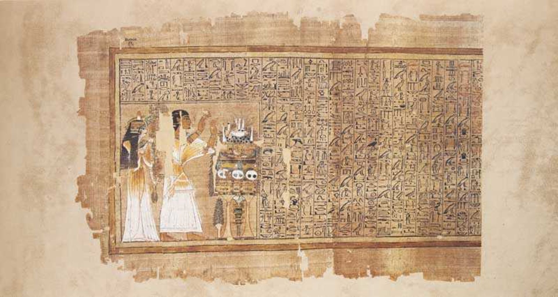 Faksimile - - Papyrus Ani. 10.470, British Museum, London. Mit 37 faksimilierten ill. Papyrustafeln.