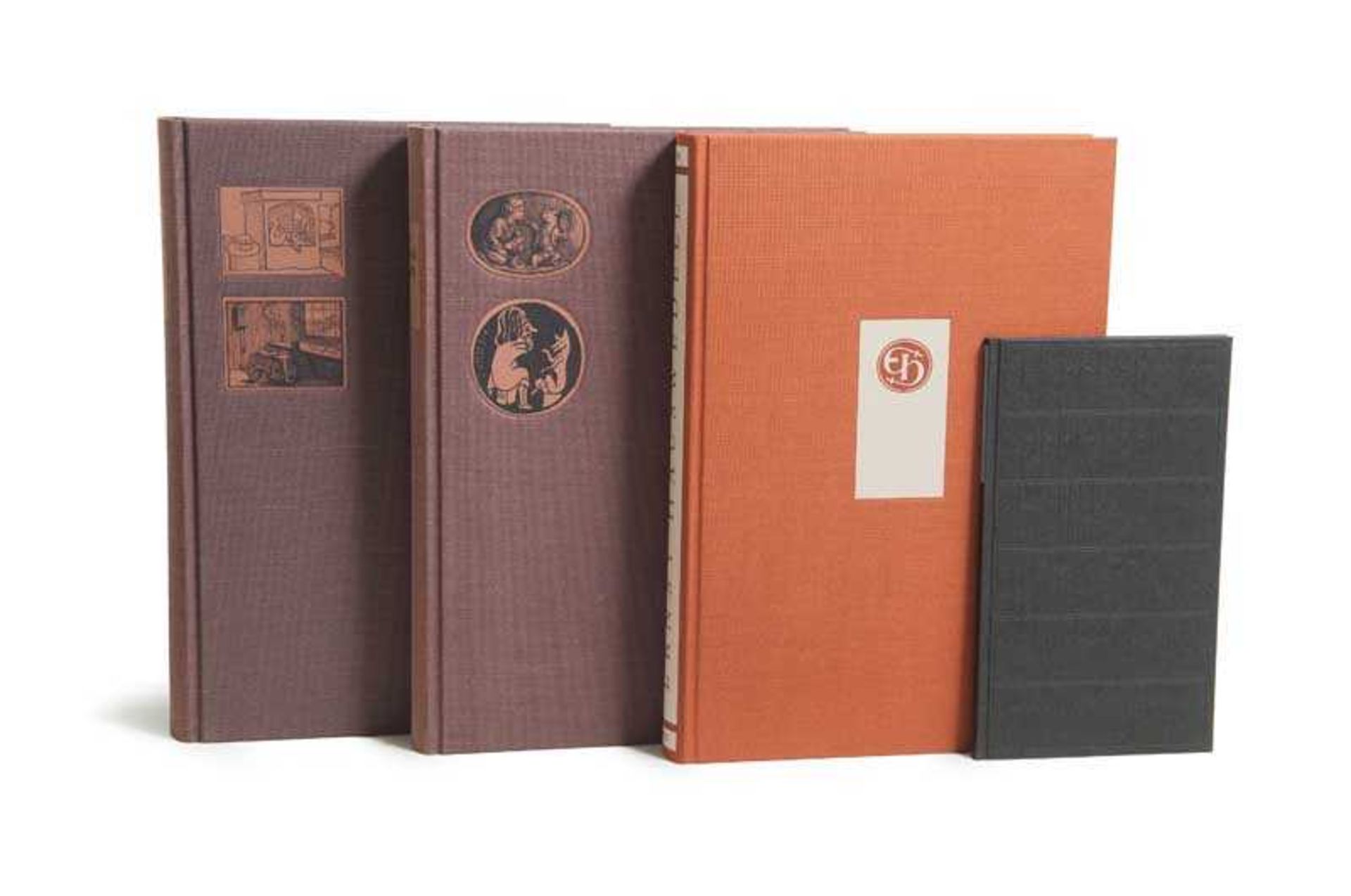 Maximilian-Gesellschaft - - Sammlung von 10 Bänden zur Geschichte des Buches, Buchdrucker und