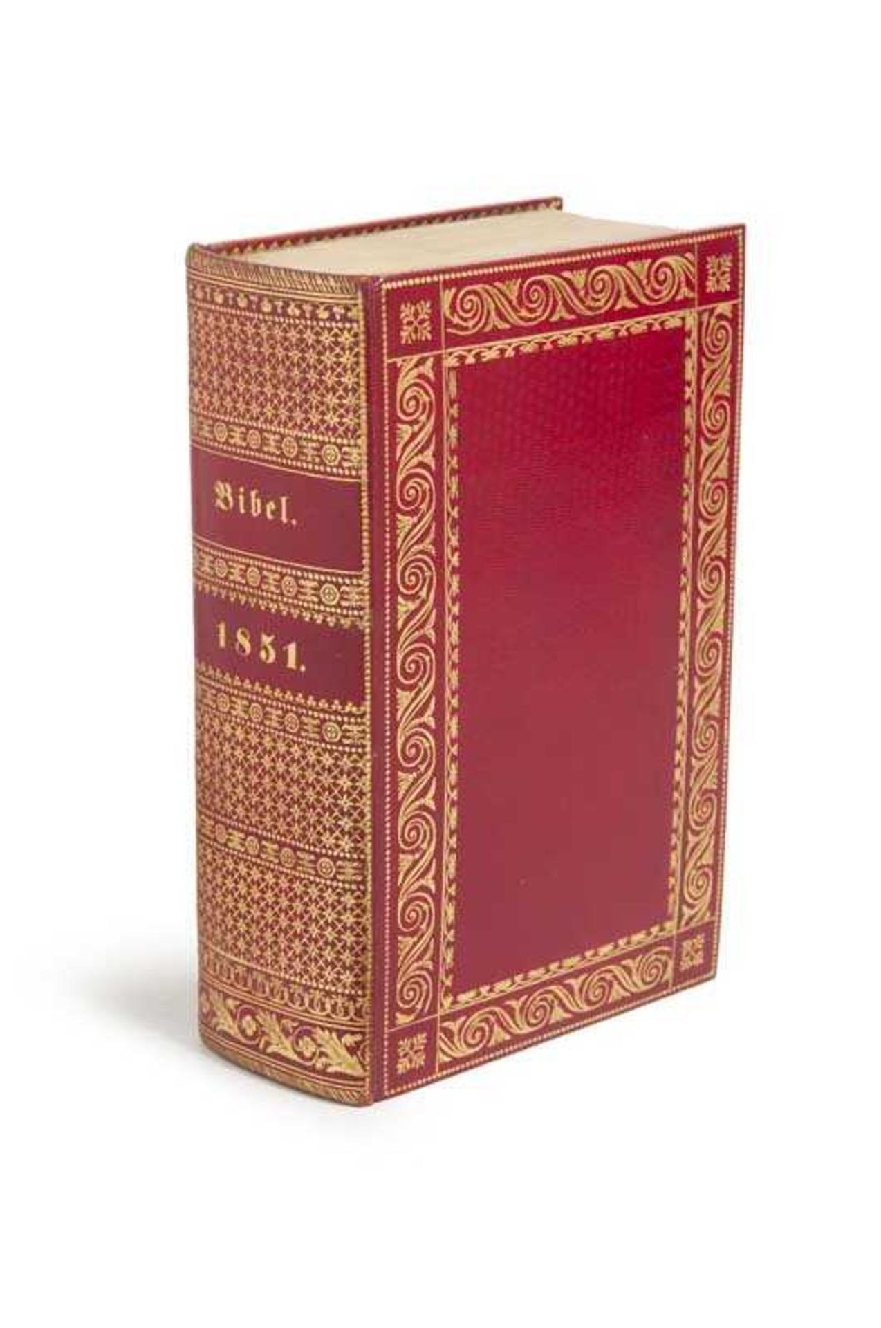 Einbände - - Bibel der Hilda Charlotte Prinzessin zu Anhalt (Die Bibel oder die ganze Heilige