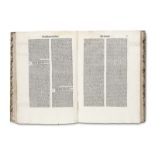 Inkunabeln - - Albertus Magnus. Summa de creaturis. 2 Tle. in 1 Bd (Tl. 1: De quatuor coequeuis, Tl.